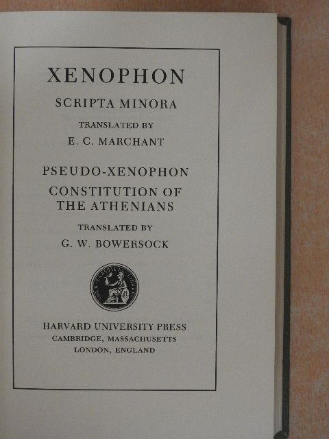 Pseudo-Xenophon - Scripta minora [antikvár]