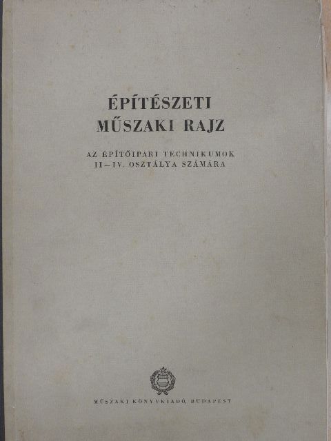 Megyer Attila - Építészeti műszaki rajz [antikvár]
