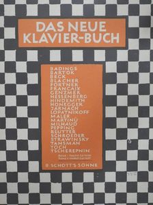 Bartók Béla - Das neue Klavierbuch II. [antikvár]