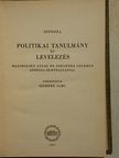 Nádor György - Politikai tanulmány és levelezés [antikvár]