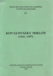 Földi Éva, Bolla Kálmán - Kovalovszky Miklós (1910-1997) [antikvár]