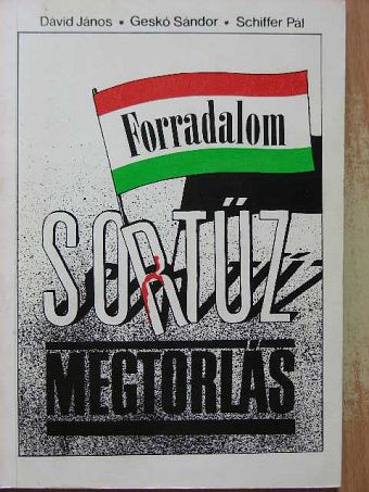Dávid János - Forradalom, sortűz, megtorlás [antikvár]