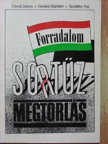 Dávid János - Forradalom, sortűz, megtorlás [antikvár]