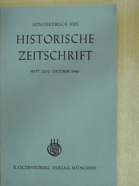 A. Hillgruber - B. Anzeigen und Nachrichten [antikvár]