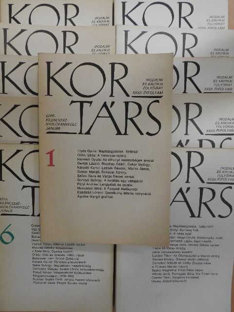 Balla D. Károly - Kortárs 1988. (nem teljes évfolyam) [antikvár]