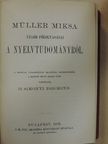 Müller Miksa - Müller Miksa ujabb fölolvasásai a nyelvtudományról [antikvár]