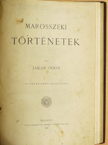 Jakab Ödön - Marosszéki történetek [antikvár]