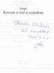 Szunyogh Gizella - Koccan a szó a számban (dedikált) [antikvár]
