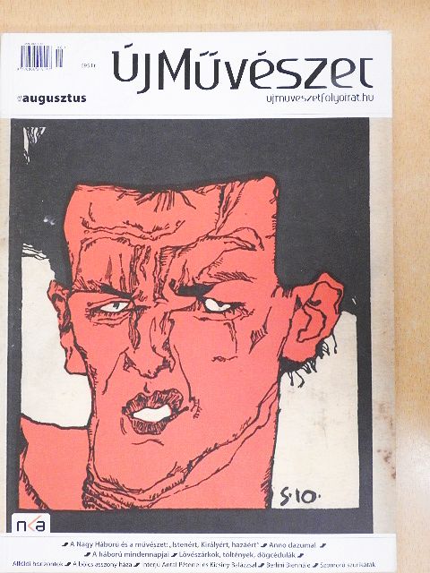 Bordács Andrea - Új Művészet 2014. augusztus [antikvár]