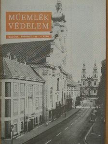 Bodor Imre - Műemlékvédelem 1981/4. [antikvár]
