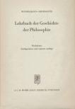 Windelband, Wilhelm, Heinz Heimsoeth - Lehrbuch der Geschichte der Philosophie [antikvár]