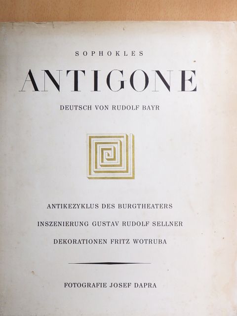 Sophokles - Antigone [antikvár]