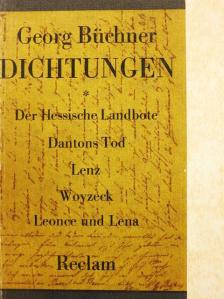 Georg Büchner - Dichtungen [antikvár]