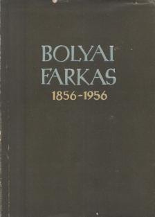 Antalffy Endre - Bolyai Farkas (1856-1956) [antikvár]