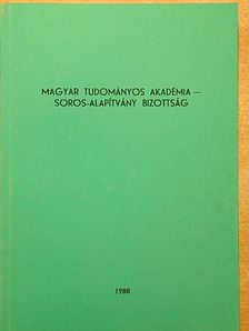 Magyar Tudományos Akadémia - Soros-Alapítvány Bizottság [antikvár]