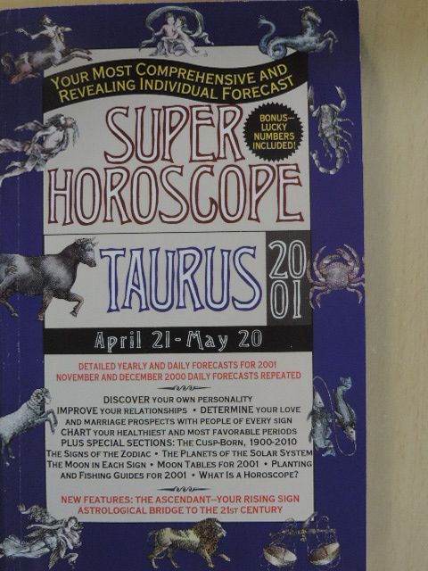 Super Horoscope - Taurus 2001 [antikvár]
