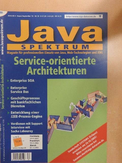 Angelika Langer - JavaSpektrum August/September 2005 [antikvár]