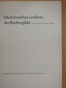 Dr. Günter Mußgnug - Medizinisches Lexikon der Büchergilde [antikvár]