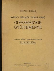 Ábrányi Emil - Könyv nélkül tanulandó olvasmányok gyüjteménye [antikvár]