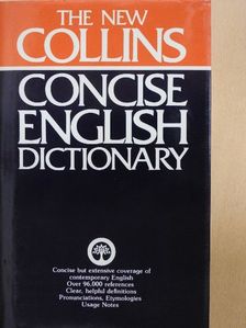 The New Collins Concise Dictionary of the English Language/The New Collins Thesaurus [antikvár]