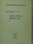 Honyekné Dr. Timár Eszter - Angol nyelvi ismeretek II. [antikvár]