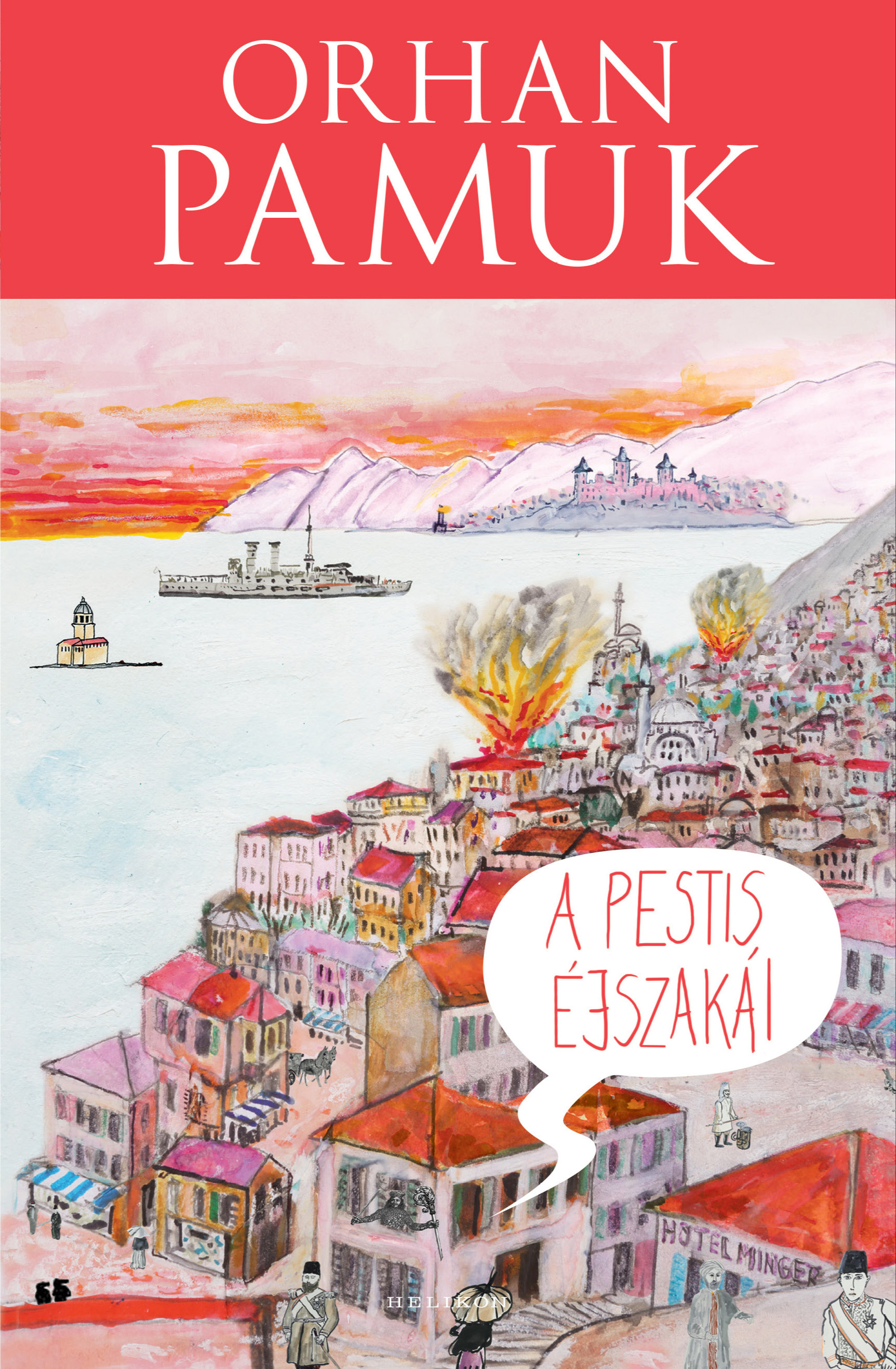 Orhan Pamuk - A pestis éjszakái [eKönyv: epub, mobi]