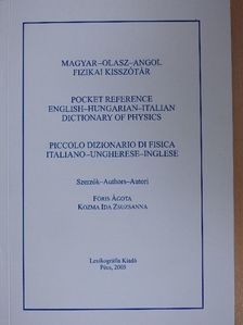 Fóris Ágota - Magyar-olasz-angol fizikai kisszótár [antikvár]