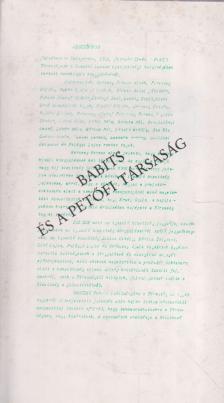 Téglás János - Babits és a Petőfi Társaság [antikvár]