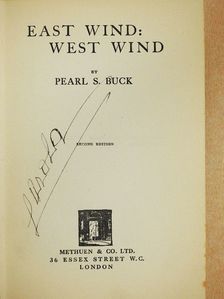 Pearl S. Buck - East Wind: West Wind [antikvár]