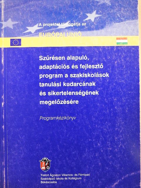 Budánovics Tímea - Szűrésen alapuló, adoptációs és fejlesztő program a szakiskolások tanulási kudarcának és sikertelenségének megelőzésére [antikvár]