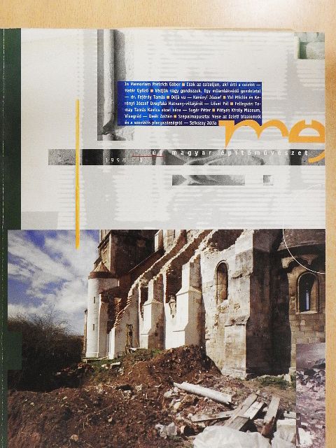 Boros Géza - Új Magyar Építőművészet 1998/3. [antikvár]
