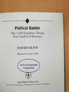 David Olive - Political Babble [antikvár]