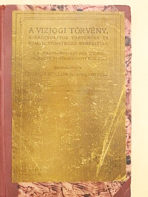 A vizjogi törvény I. [antikvár]