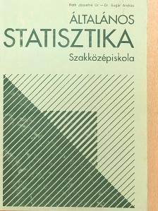 Dr. Róth Józsefné - Általános statisztika [antikvár]