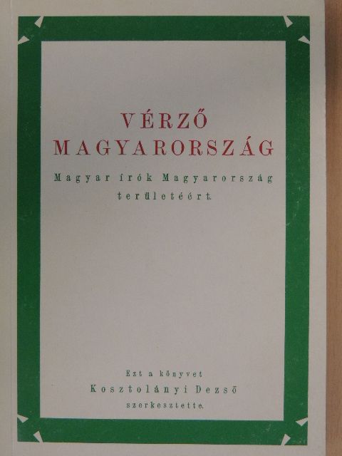 Andrássy Gyula gróf - Vérző Magyarország [antikvár]