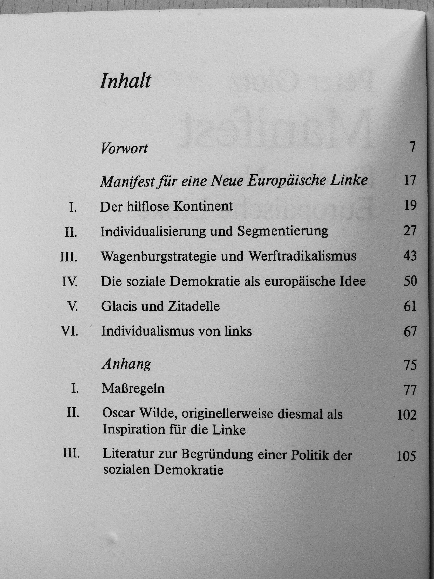 Peter Glotz - Manifest für eine Neue Europäische Linke [antikvár]