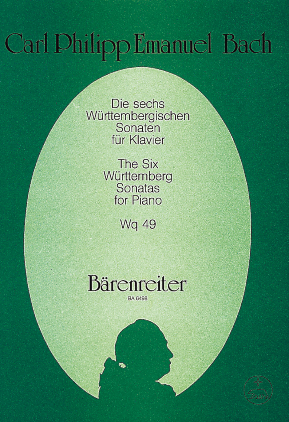 BACH, C.PH.E. - DIE SECHS WÜRTTEMBERGISCHEN SONATEN FÜR KLAVIER Wq 49 (R.STEGLICH)