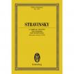 SZTRAVINSZKIJ (STRAVINSKY) - L'OISEAU DE FEU / THE FIREBIRD. TASCHENPARTITUR