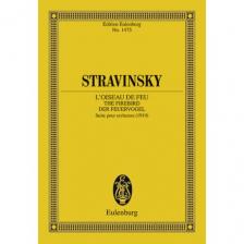 SZTRAVINSZKIJ (STRAVINSKY) - L'OISEAU DE FEU / THE FIREBIRD. TASCHENPARTITUR