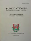 Barócziné Nagy Terézia - Publicationes Universitatis Miskolcinensis Tomus XII. - Fasciculus 2. [antikvár]