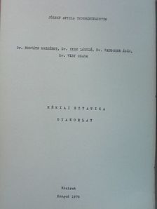 Dr. Horváth Erzsébet - Kémiai sztatika gyakorlat [antikvár]