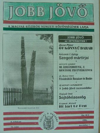 Bognár József - Jobb Jövő 1996. november 7. [antikvár]