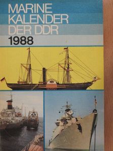 Wilhelm Nordin - Marinekalender der DDR 1988 [antikvár]
