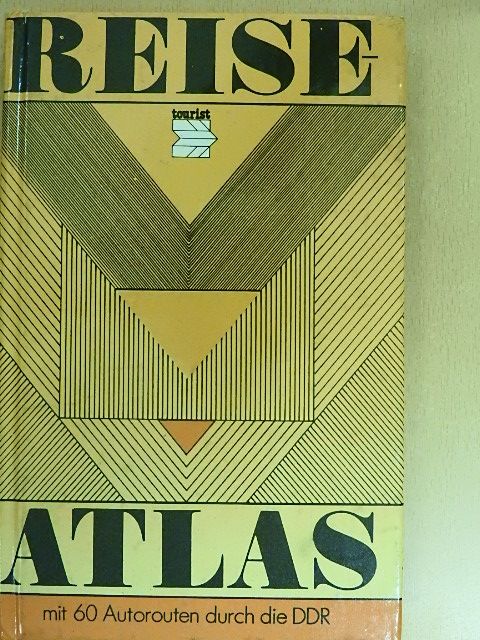 Dr. Gottfried Andreas - Reiseatlas mit 60 Autorouten durch die DDR [antikvár]