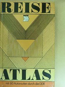 Dr. Gottfried Andreas - Reiseatlas mit 60 Autorouten durch die DDR [antikvár]