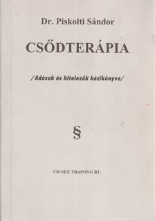 Dr. Piskolti Sándor - Csődterápia [antikvár]
