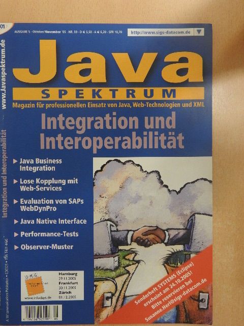 Angelika Langer - JavaSpektrum Oktober/November 2005 [antikvár]