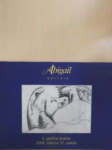 Abigail Galéria 5. grafikai árverés [antikvár]