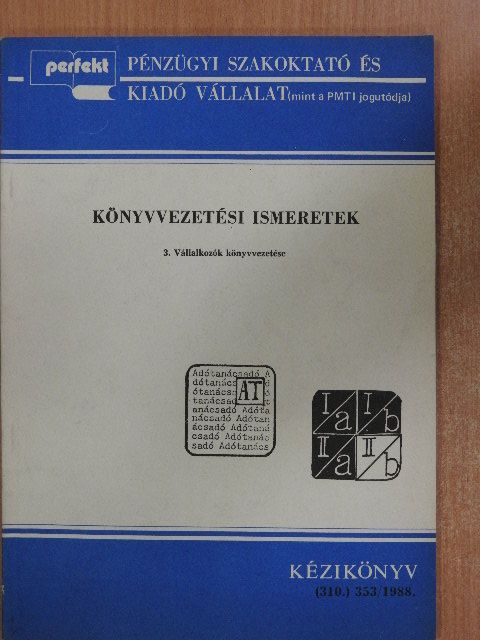 Dolesch Ferenc - Könyvvezetési ismeretek 3. [antikvár]