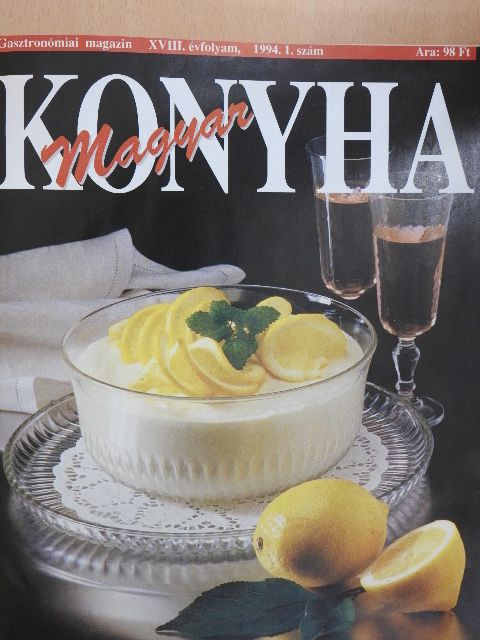 Kisjó Sándor - Magyar Konyha 1994. (nem teljes évfolyam) [antikvár]
